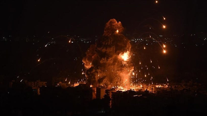 İsrail'den o ülkeye hava saldırısı! - Resim: 6