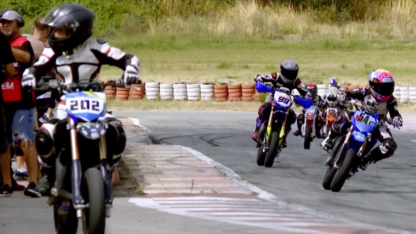 Türkiye Süpermoto Şampiyonası'nda nefesler tutuldu, heyecanlı bekleyiş başladı! - Resim : 2
