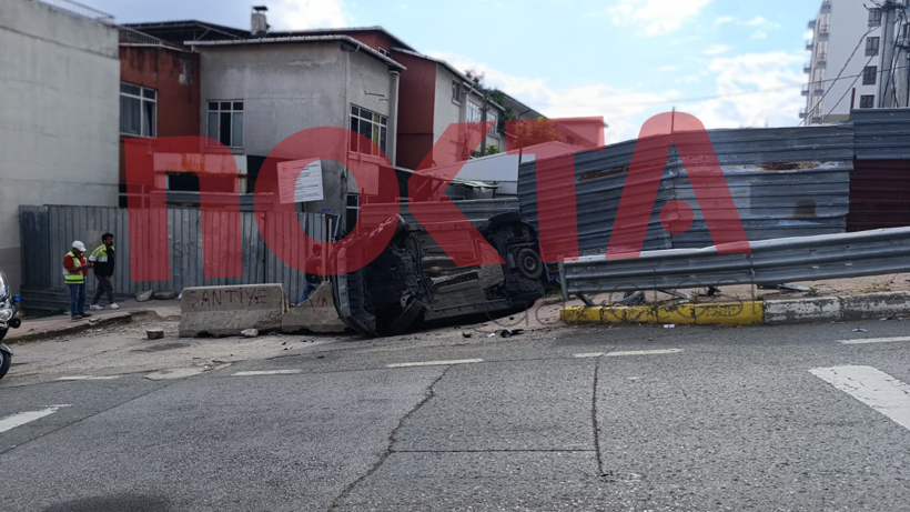 Bu kez ucuz atlatıldı; Ölüm yokuşunda yine kaza! - Resim : 3