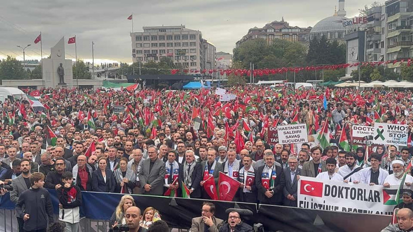 Kocaeli Gazze için meydanlara indi - Resim: 3