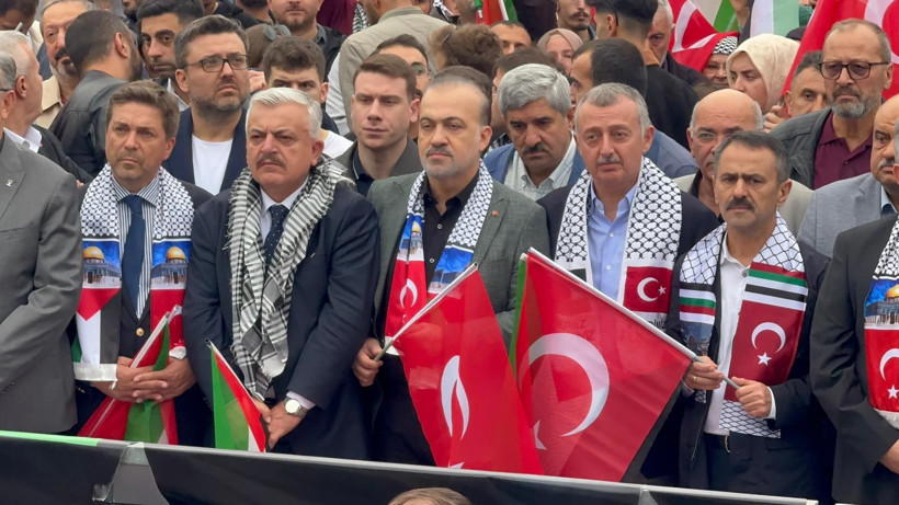 Kocaeli Gazze için meydanlara indi - Resim: 6