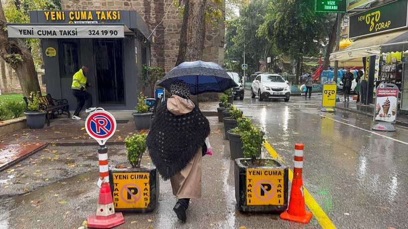 Yağmur bu kez etkili geldi... İzmit'ten yağmur manzaraları - Resim: 3