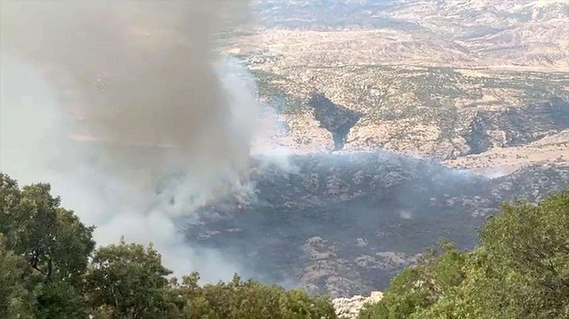 Orman yangını söndürmek için büyük seferberlik! - Resim: 2
