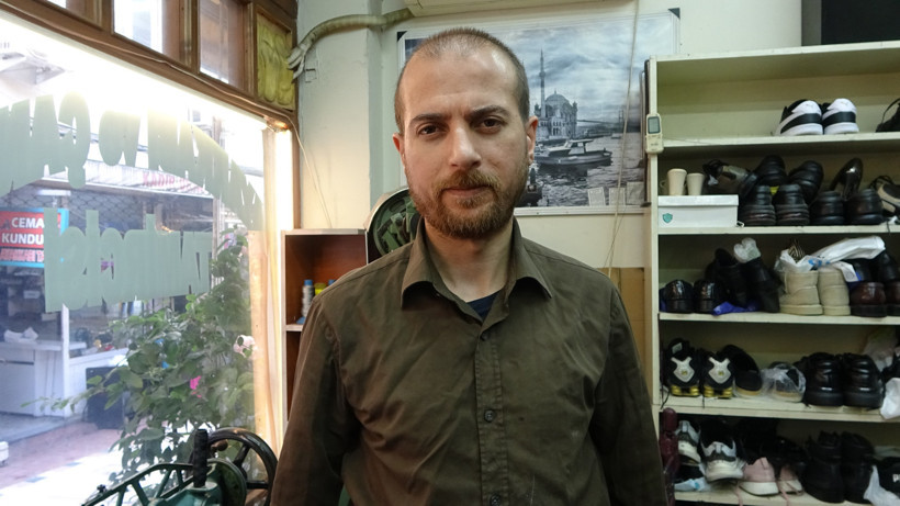 Havalar soğudu ayakkabı tamircilerinin mesaisi ikiye katlandı: Kışın işlerimiz iki katına çıkıyor - Resim : 3