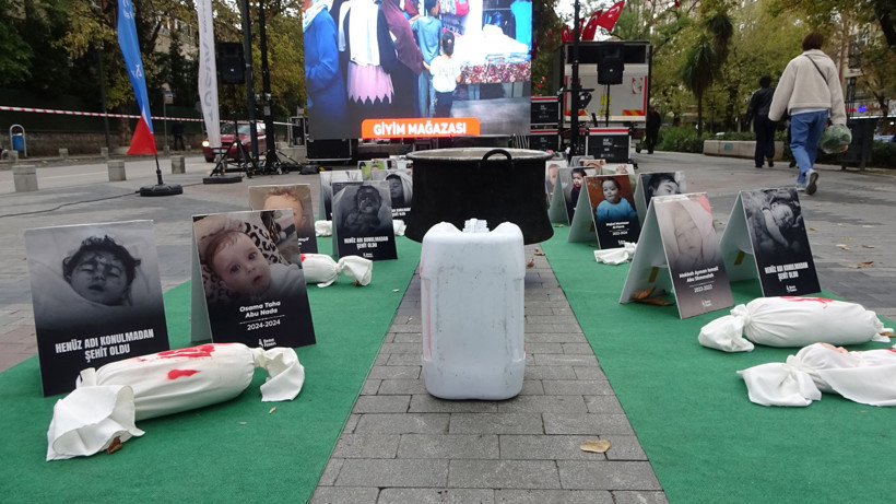 Kocaeli'de anlamlı sergi: Gazze'nin dramı gözler önüne serildi - Resim : 1