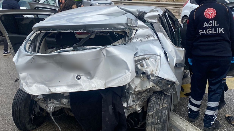 Kırıkkale'de trafik faciası! - Resim : 1