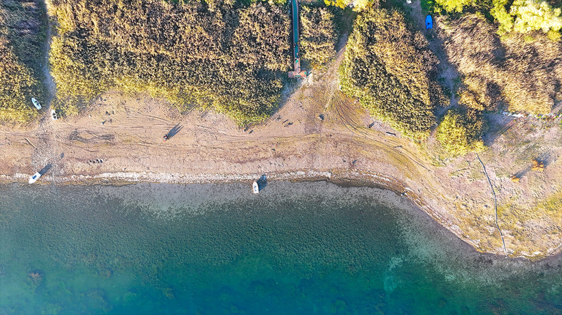 Sapanca Gölü, manzarasıyla büyülerken durumuyla korkutuyor - Resim : 2