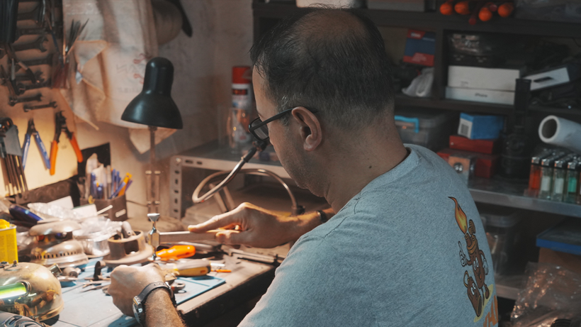 Kocaeli'de kendi imkanlarıyla kurduğu atölyeden Türkiye'ye ulaştı: Hedef, dünyaya açılmak - Resim : 2