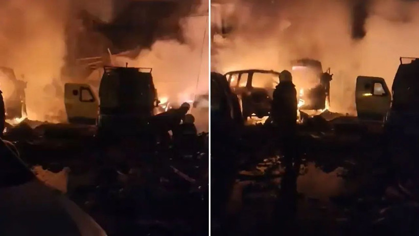 Karakolda patlama: Çok sayıda ölü ve yaralı var! - Resim: 1