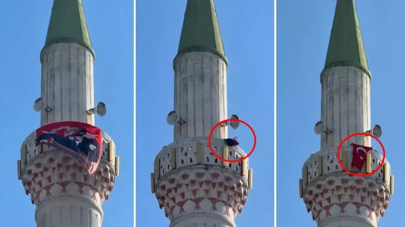 Kenti karıştıran bayrak provokasyonu: Tepki yağıyor - Resim: 2