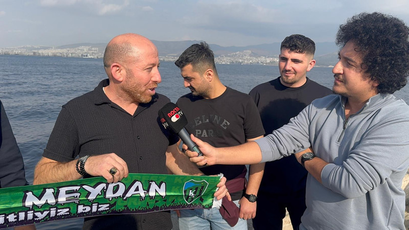Kocaelispor taraftarı İzmir’e umutlu geldi - Resim : 3