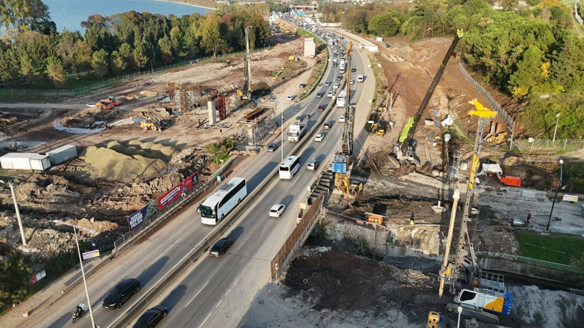 6 noktada birden çalışma sürüyor: İşte Başiskele Kavşağı'nda son durum! - Resim : 1