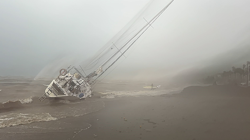 Marmaris’i fırtına vurdu! - Resim : 1