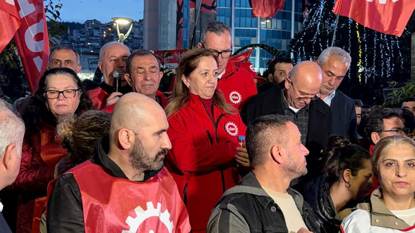 Kocaeli’de büyük asgari ücret yürüyüşü! “Dünyayı başınıza yıkarız” - Resim : 1