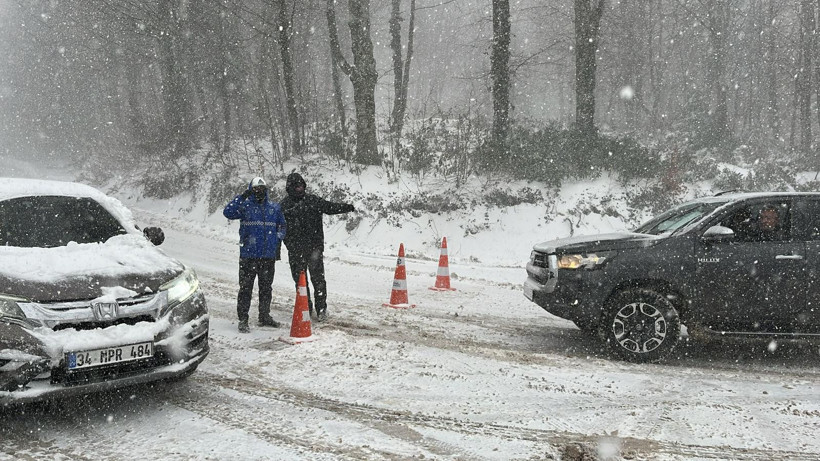 Zabıta ekiplerinden kar kış demeden sıkı denetim! - Resim : 1