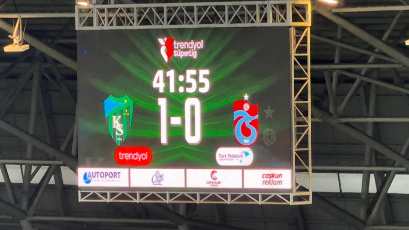 Kocaelispor-Trabzonspor: 1-2 (MAÇ SONUCU) - Resim : 1