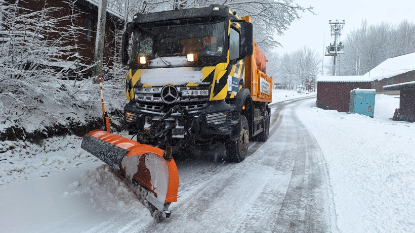 Kocaeli’de kar mesaisi: 235 araç, 630 personel 24 saat! - Resim : 4