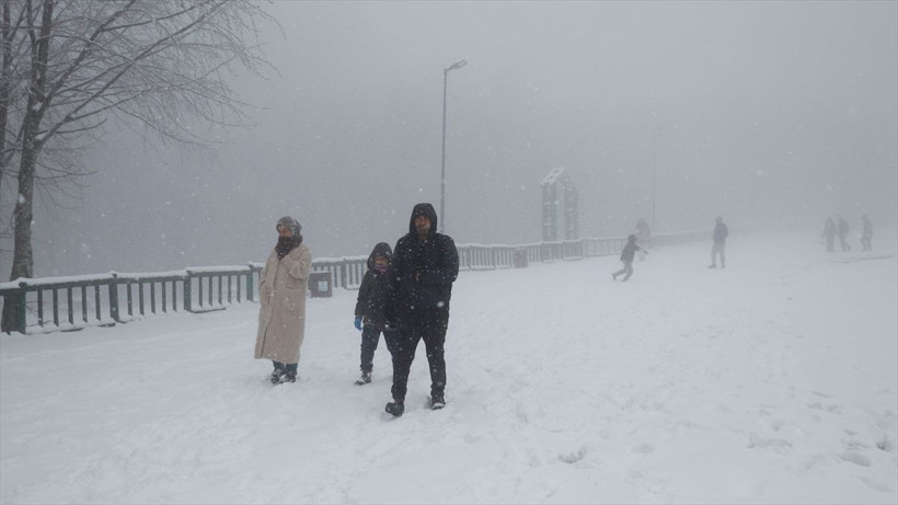 Kocaeli’nin tepeleri beyaza büründü! - Resim: 4