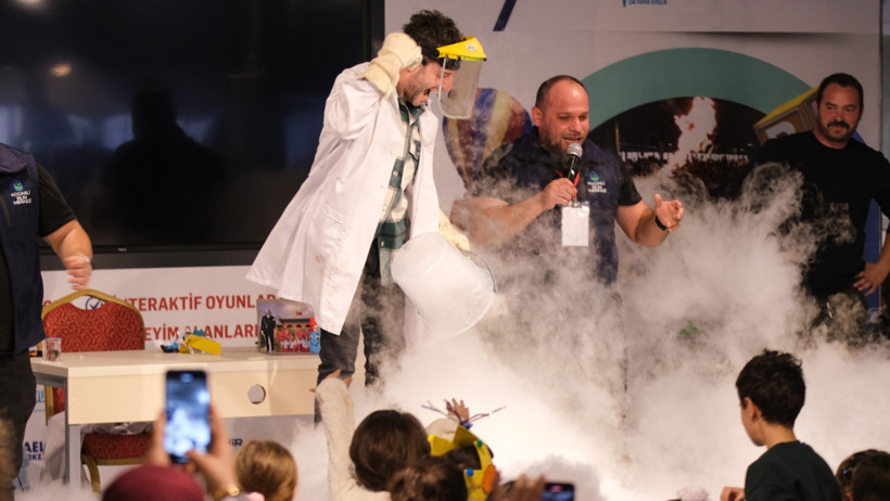 Kocaeli’de 'Okula Bi’ Ara' etkinliğiyle çocuklar bilim, sanat ve eğlencede buluştu - Resim : 1