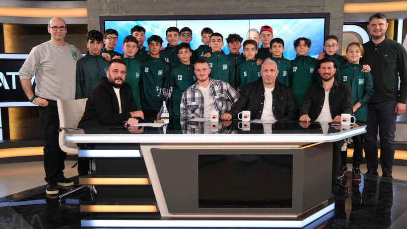 Nokta TV’de tarihi yayın! Değirmenderespor’un çocukları başarıyı değerlendirdi - Resim : 1