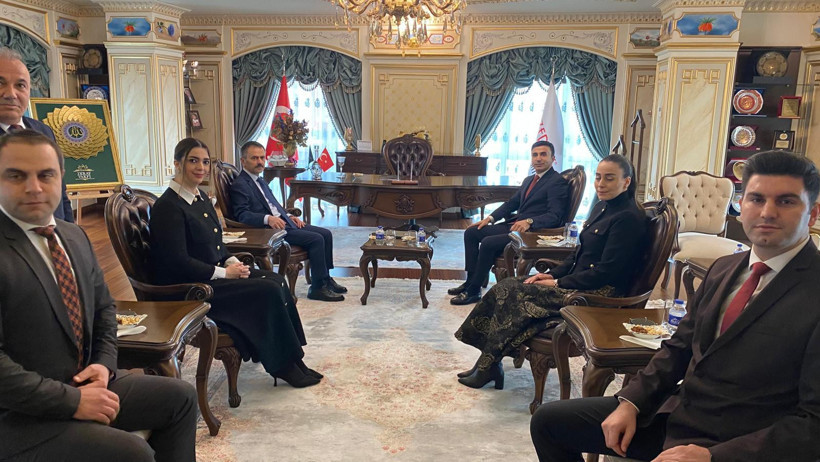 İlhami Aktaş, bir dizi ziyaret ve temasta bulundu - Resim : 1