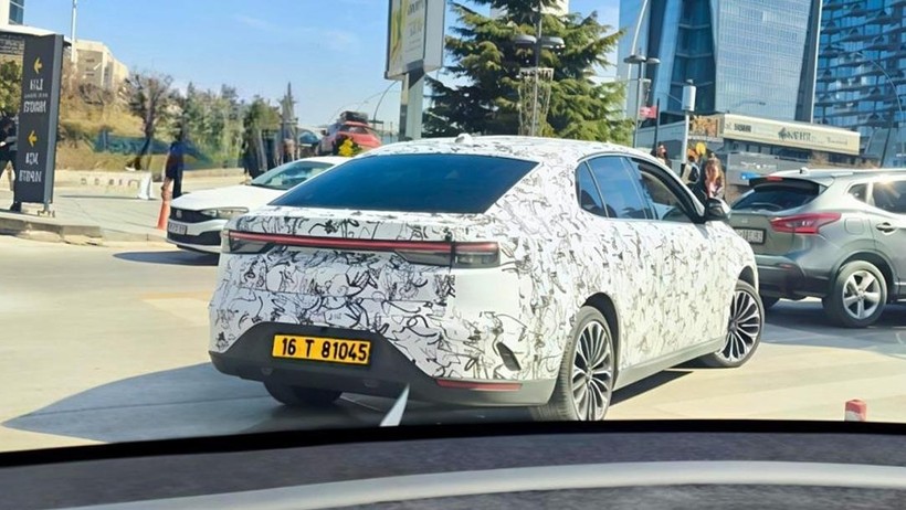 Togg’un yeni sedanı Kocaeli’de test sürüşüne çıktı - Resim : 1