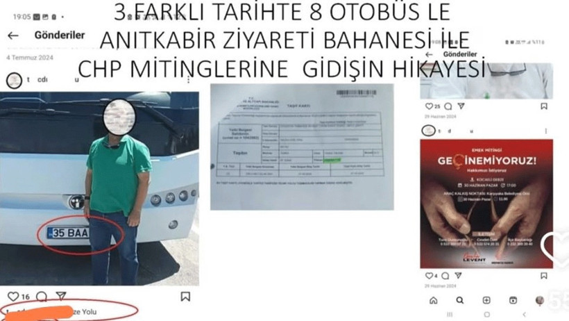 Bir acayip olay… Anıtkabir'e gidiyoruz diye kiraladıkları otobüslerle Kocaeli’ye mitinge gelmişler! - Resim : 1