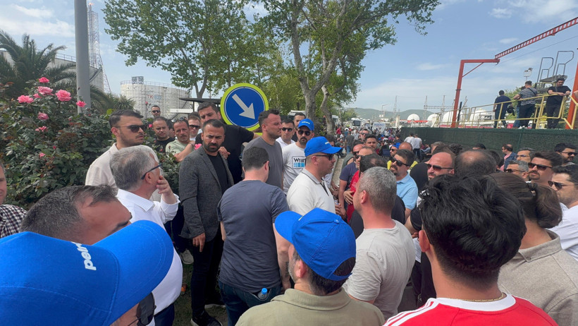 TÜPRAŞ işçisi kararlı... Vardiya değiştirmiyorlar - Resim : 1