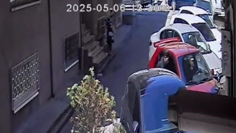 Kocaeli'de dikkat çeken olay: Park halindeki araca yumruklu saldırı! - Resim : 1