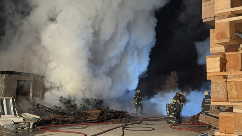 Kocaeli'de yangın paniği! Binlerce palet alevlere teslim oldu - Resim : 3