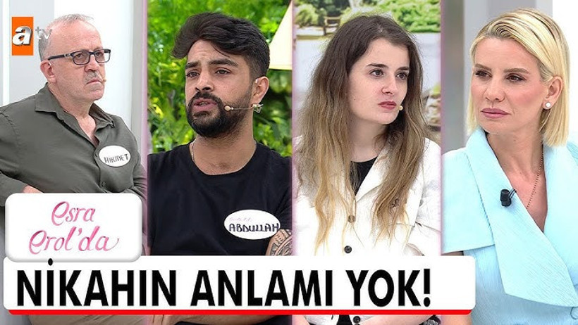ESRA EROL'DA 18 HAZİRAN 2025 CANLI YAYIN | Esra Erol'da Abdullah Kübra Olayında Neler Oldu? - Resim : 1