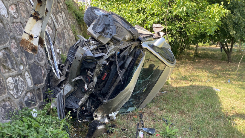 Kocaeli'de korkutan kaza... Takla attı! - Resim : 3