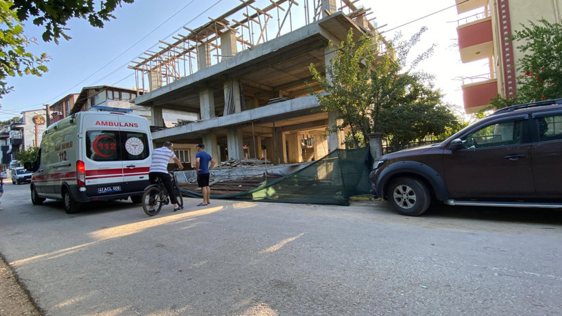 Dengesini kaydeden işçi 3. kattan düştü! - Resim : 1