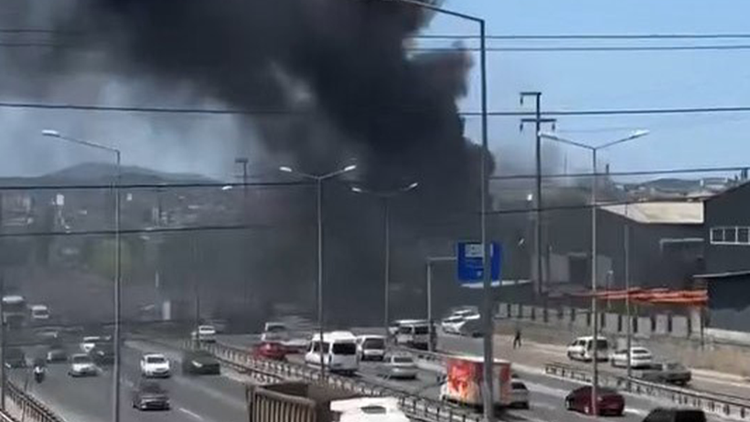 Kocaeli'de yangın: Döküm fabrikası alevlerin esiri oldu! - Resim : 1