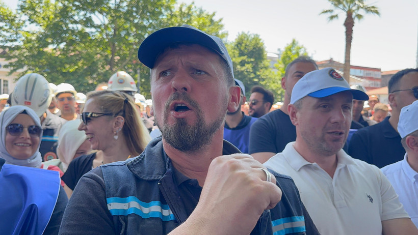 Savunma Sanayisi İşçileri Bakan Şimşek'i yuhaladı - Resim : 3