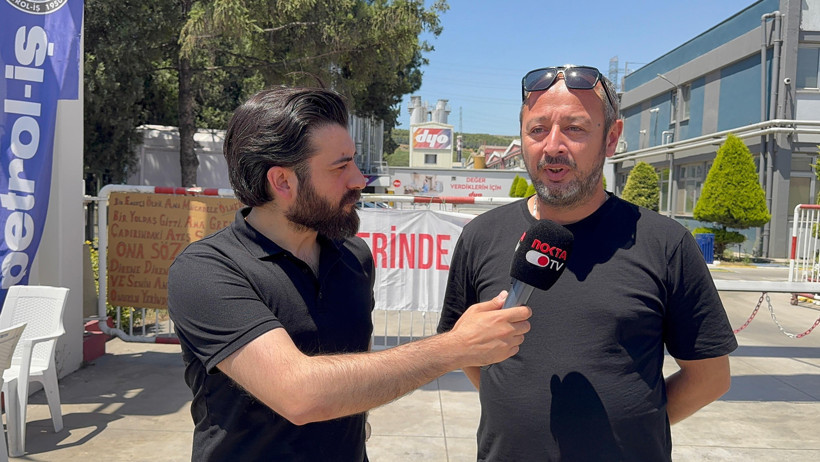 DYO Boya fabrikasında işçiler neden grevde? Ramazan Yüksel: Yılgınlık yok! - Resim : 2
