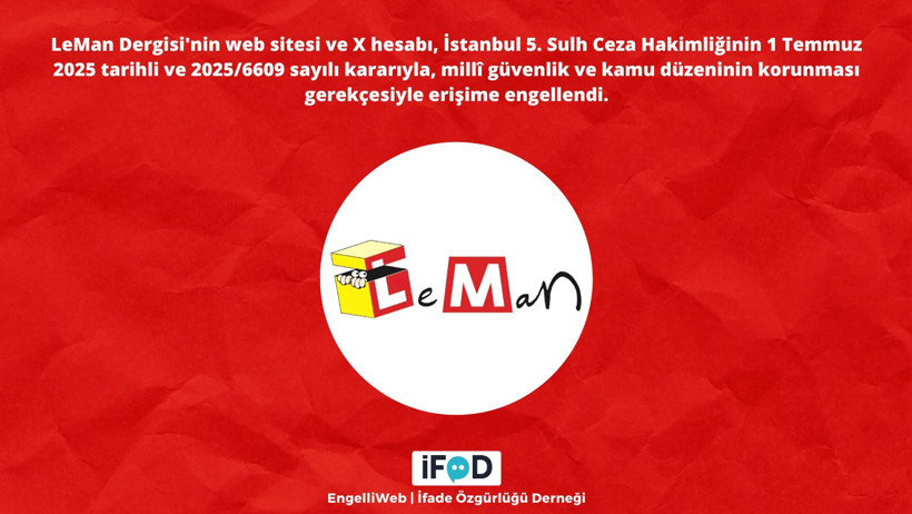 LeMan'ın X hesabına da erişim engeli - Resim : 1