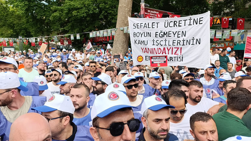 İşçiler direnişte! İzmit'te eylem var - Resim : 4