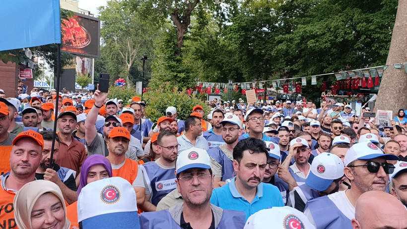 İşçiler direnişte! İzmit'te eylem var - Resim : 5