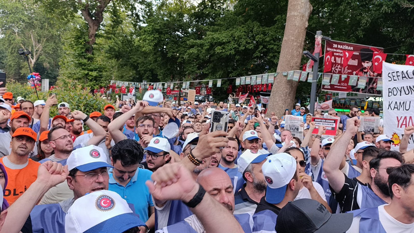 İşçiler direnişte! İzmit'te eylem var - Resim : 9