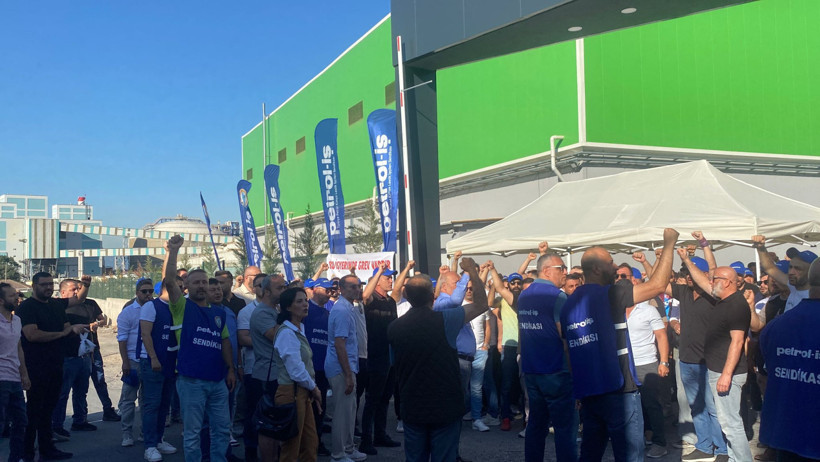 Gübretaş'ta grev başladı! - Resim : 2