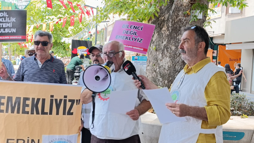 Kocaeli'de emeklilerden hükümete tepki! "Etin adını bile ağzımıza alamıyoruz" - Resim : 7