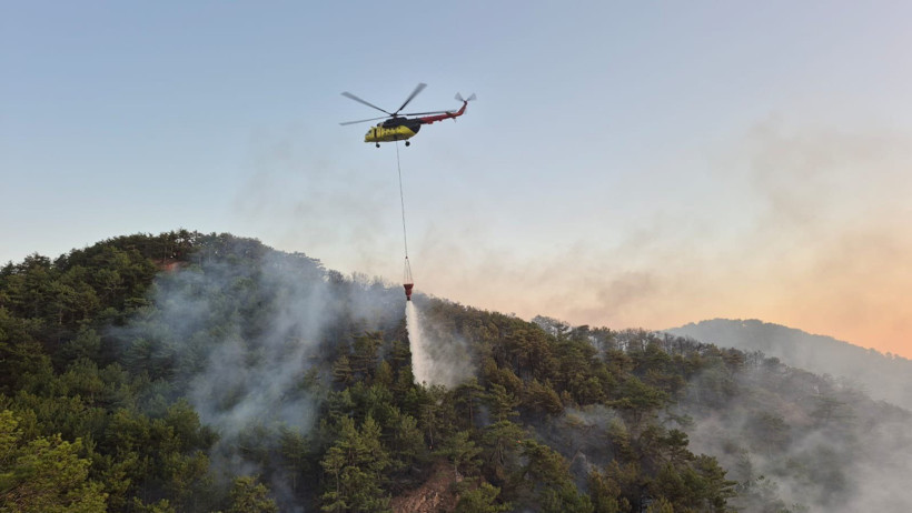 Bolu’daki orman yangını kontrol altına alındı - Resim : 1