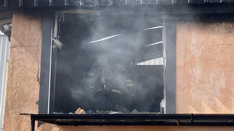 İş yerinde yangın çıktı - Resim : 2