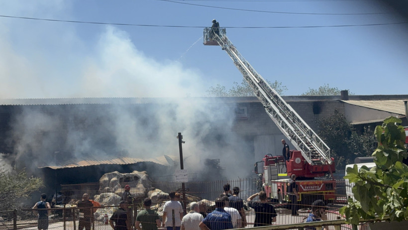 Fabrikada korkutan yangın: 3 işletme hasar aldı! - Resim : 3