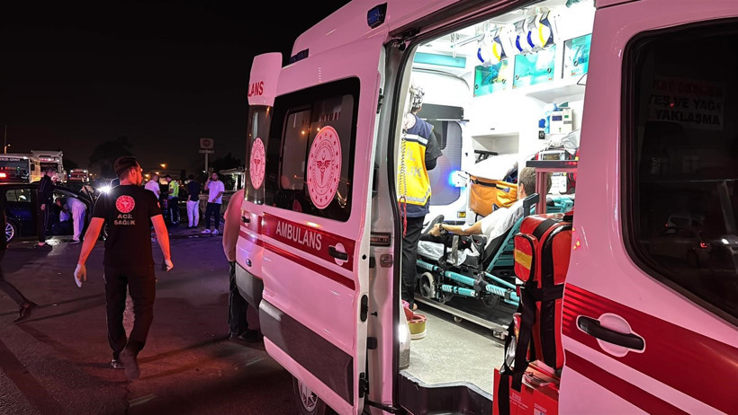 Kocaeli'de korkutan kaza! İki araç birbirine girdi! - Resim : 2