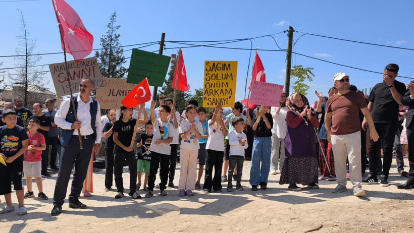Kayapınar Mahallesi’nde sanayi tesisine tepki: “Sanayi değil, yaşam istiyoruz!” - Resim : 3