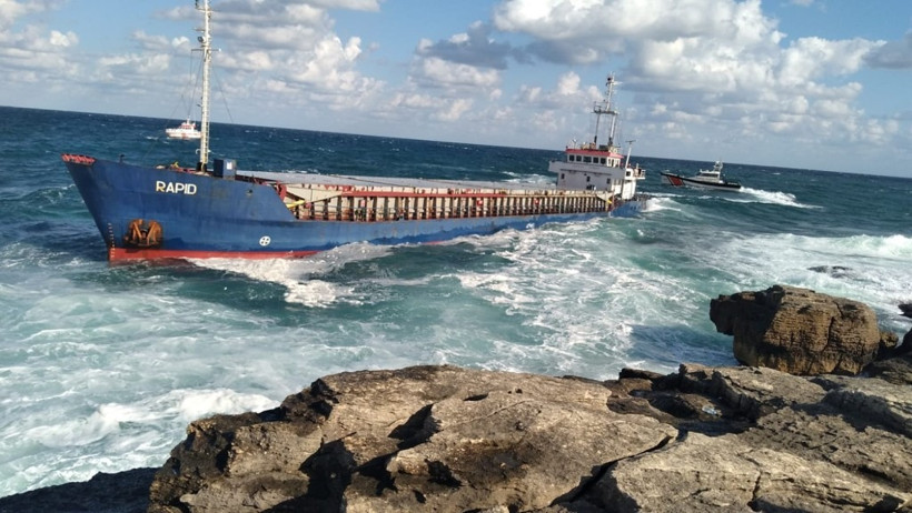 Kuru yük gemisi Kocaeli’de karaya oturdu! - Resim : 3