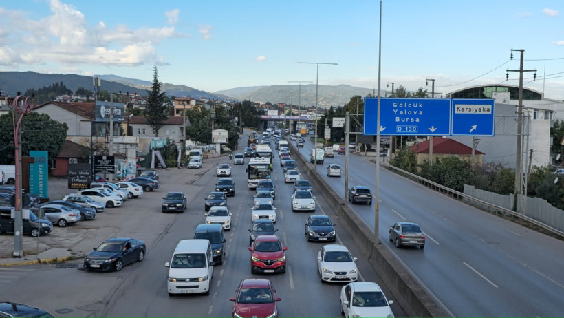 Kocaeli'nin trafik çilesi devam ediyor! Durma noktasına geldi - Resim : 1
