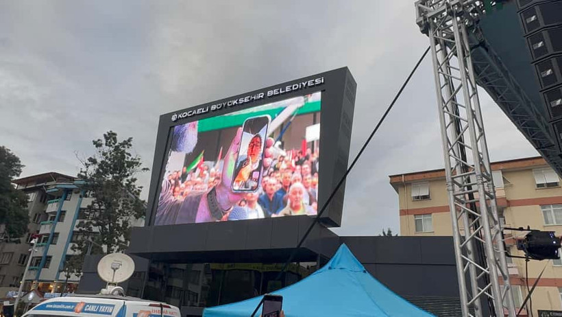 Kocaeli'den Sumud Filosuna canlı bağlantı - Resim : 1